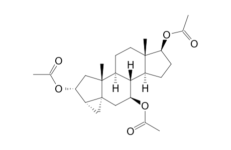 3-ALPHA,5-CYCLO-5-ALPHA-ANDROSTAN-2-ALPHA,7-BETA,17-BETA-TRIOL-TRIACETATE