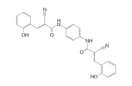 N,N'-(1,4-Phenylene)bis(2-cyano-3-(2-hydroxyphenyl)acrylamide)