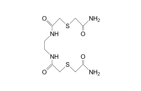 3,8-Dioxo-1,10-dithia-4,7-diaza-decane-1,10-diyl-diacetamide