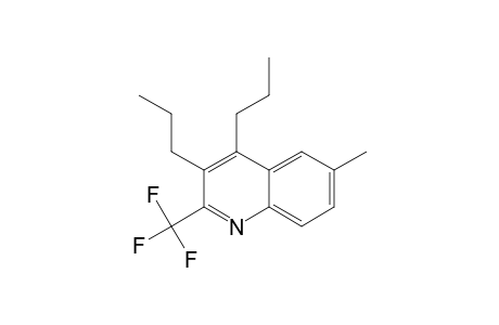 3,4-DIPROPYL-6-METHYL-2-TRIFLUOROMETHYL-QUINOLINE