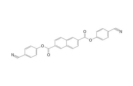 Naphthalene-2,6-dicarboxylic acid, bis-(4-cyanophenyl ester