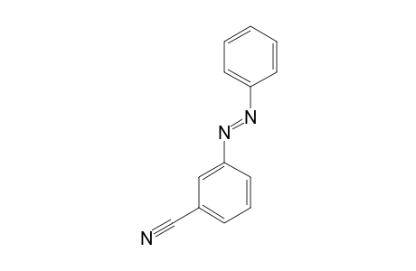 m-(phenylazo)benzonitrile