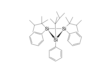 cis,cis-1,2,3-Triphenyl-1,2-tris(1,1,2-methylpropyl)cyclotrisilane