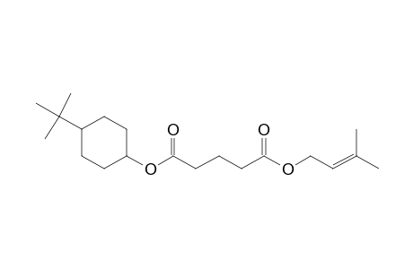 Glutaric acid, 3-methylbut-2-en cis-4-tert-butylcyclohexyl ester