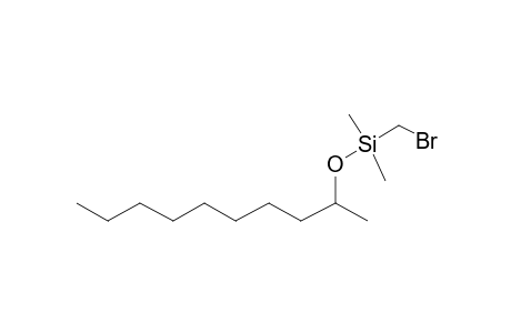 2-Decanol, bromomethyldimethylsilyl ether