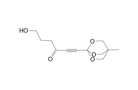 6-HYDROXY-1-(4'-METHYL-2',6',7'-TRIOXABICYCLO-[2.2.2]-OCTYL)-HEX-1-YN-3-ONE