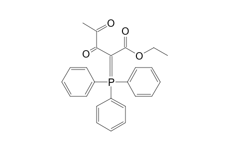 Ethyl 3,4-dioxo-2-triphenylphosphoranylidenepentanoate