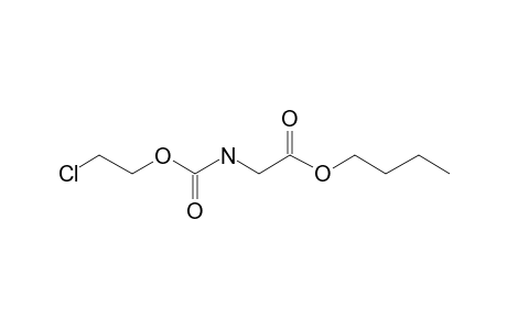 Glycine, N-(2-chloroethoxycarbonyl)-, butyl ester