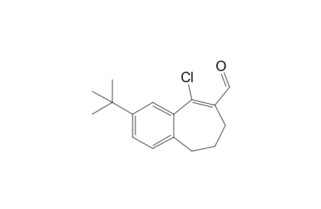 3-tert-Butyl-5-chloro-8,9-dihydro-7H-benzocycloheptene-6-carbaldehyde