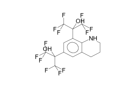 6,8-BIS(ALPHA-HYDROXYHEXAFLUOROISOPROPYL)-1,2,3,4-TETRAHYDROQUINOLINE