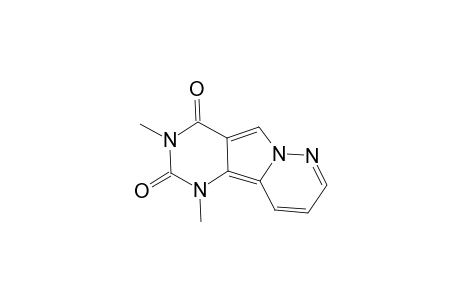 1,3-Dimethylpyrimido[4',5':3,4]pyrrolo[1,2-b]pyridazine-2,4(1H,3H)-dione