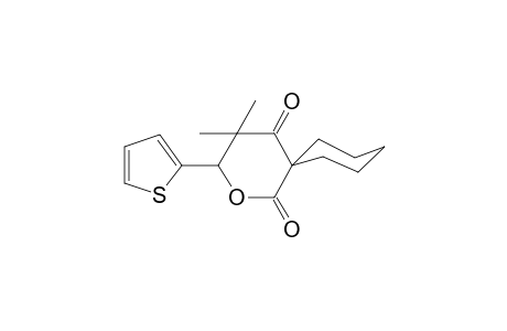 4,4-Dimethyl-3-(2-thienyl)-2-oxaspiro[5.5]undecane-1,5-dione