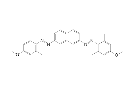 1-Diazene,1-(4-methoxy-2,6-dimethylphenyl)-2-{7-[2-(4-methoxy-2,6-dimethylphenyl)-1-diazenyl]-2-naphthyl}