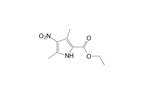 3,5-Dimethyl-4-nitropyrrole-2-carboxylic acid, ethyl ester