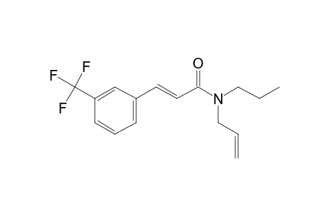 Trans-cinnamamide, 3-trifluoromethyl-N-allyl-N-propyl-