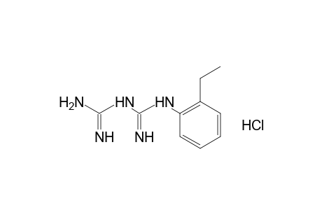 1-(o-ethylphenyl)biguanide, monohydrochloride