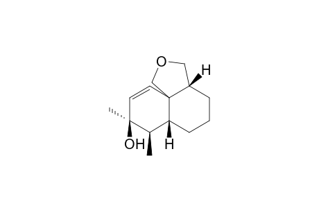 3,3a.beta.,4,5,6,6a.beta.,7,8-octahydro-7.beta.,8.alpha.-dimethyl-1H-naphtho[1.8a.alpha.-c]furan-8.beta.-ol