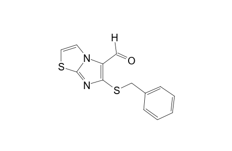 6-(BENZYLTHIO)IMIDAZO[2,1-b]THIAZOLE-5-CARBOXALDEHYDE