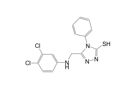 5-[(3,4-dichloroanilino)methyl]-4-phenyl-4H-1,2,4-triazole-3-thiol