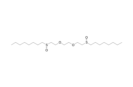 1-(2-(2-[2-(Octane-1-sulfinyl)-ethoxy]-ethoxy)-ethanesulfinyl)-octane