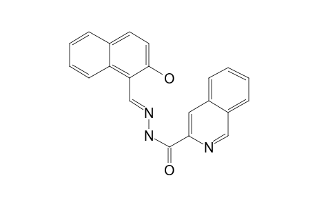 Isoquinoline-3-carbohydrazide, N2-(2-hydroxynaphth-1-ylmethylene)-