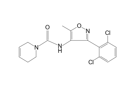 N-[3-(2,6-dichlorophenyl)-5-methyl-4-isoxazolyl]-3,6-dihydro-1(2H)-pyridinecarboxamide