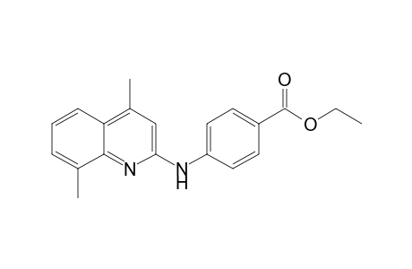 Ethyl 4-[(4,8-dimethyl-2-quinolinyl)amino]benzoate