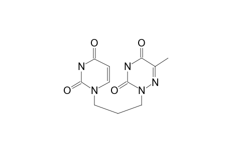 1-(3-(Uracil-1-yl)propyl)-6-azathymine