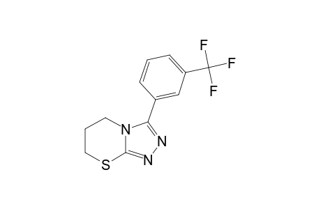 3-(3-TRIFLUOROMETHYLPHENYL)-6,7-DIHYDRO-5H-1,2,4-TRIAZOLO-[3,4-B]-[1,3]-THIAZINE