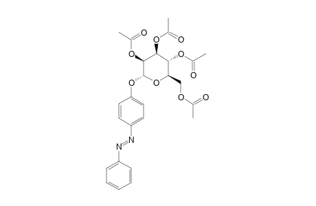 (E)-PARA-(PHENYLAZO)-PHENYL-2,3,4,6-TETRA-O-ACETYL-ALPHA-D-MANNOPYRANOSIDE