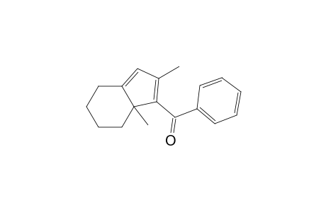 (2,3a-Dimethyl-4,5,6,7-tetrahydro-3aH-inden-3-yl)phenylmethanone