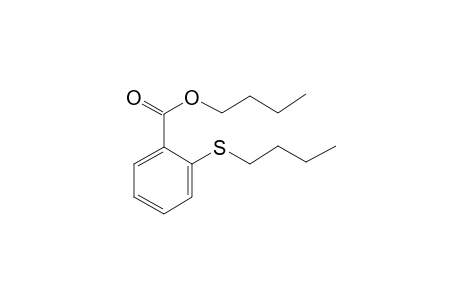 Benzoic acid, 2-(butylthio)-, butyl ester