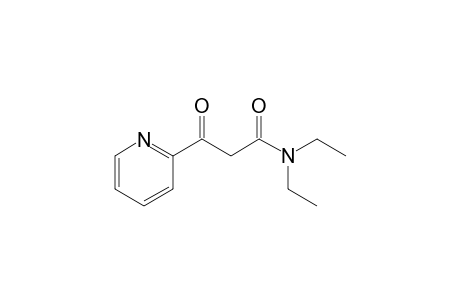 N,N-diethyl-3-keto-3-(2-pyridyl)propionamide