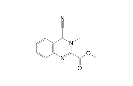 methyl 4-cyano-3-methyl-4H-quinazoline-2-carboxylate