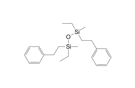 Disiloxane, 1,3-diethyl-1,3-dimethyl-1,3-bis(2-phenylethyl)-