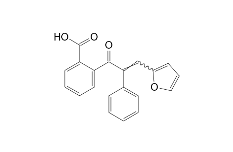 o-(furfurylidenephenylacetyl)benzoic acid