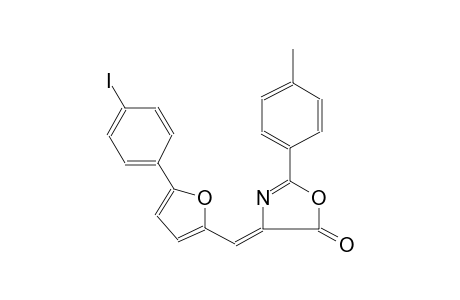 (4Z)-4-{[5-(4-iodophenyl)-2-furyl]methylene}-2-(4-methylphenyl)-1,3-oxazol-5(4H)-one