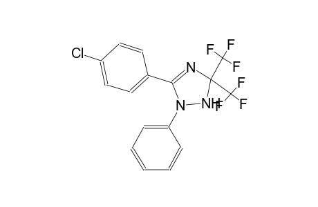 1H-1,2,4-triazole, 5-(4-chlorophenyl)-2,3-dihydro-1-phenyl-3,3-bis(trifluoromethyl)-