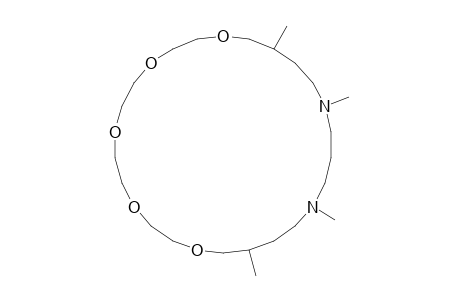 15,18,22,25-Tetramethyl-1,4,7,10,13-pentaoxa-18,22-diazacyclohexacosane