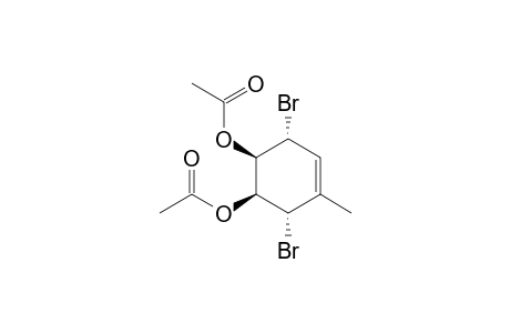 (1S,2S,5R,6R)-6-(Acetyloxy)-2,5-dibromo-3-methyl-3-cyclohexenyl Acetate
