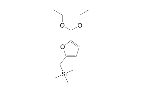 5-TRIMETHYLSILYLMETHYL-FURFURAL_DIACETAL