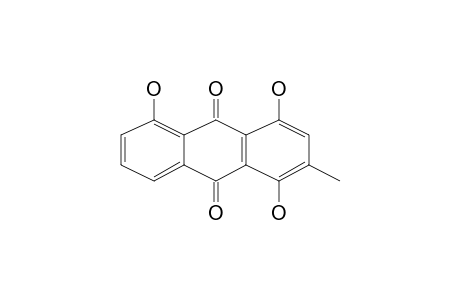 9,10-Anthracenedione, 1,4,5-trihydroxy-2-methyl-