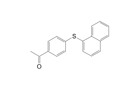 4-Acetylphenyl naphthyl sulfide