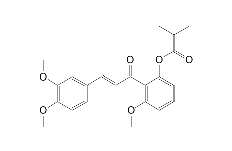 2'-Hydroxy-3,4,6'-trimethoxychalcone, 2-methylpropionate