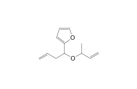 2-[1-(1-Methylallyloxy)but-3-enyl]furan