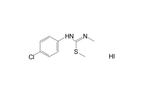 3-(p-chlorofhenyl)-1,2-dimethyl-2-thiopseudourea, monohydroiodide