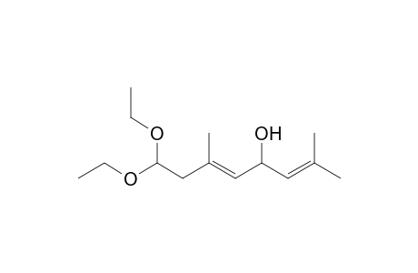 (5E)-8,8-Diethoxy-2,6-dimethylocta-2,5-dien-4-ol