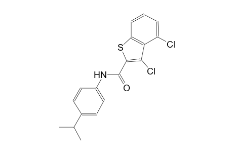 3,4-dichloro-N-(4-isopropylphenyl)-1-benzothiophene-2-carboxamide