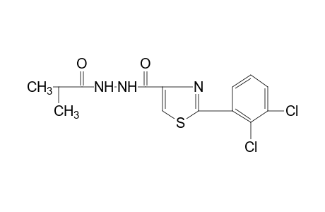 1-{[2-(2,3-dichlorophenyl)-4-thiazolyl]carbonyl}-2-isobutyrylhydrazine
