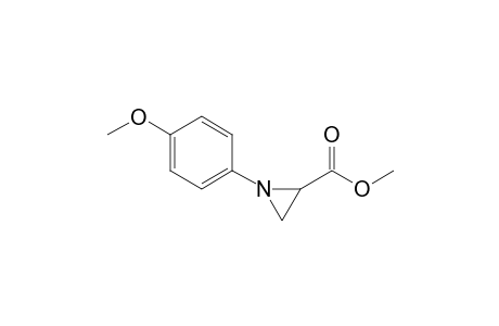 1-(4-Methoxyphenyl)-2-aziridinecarboxylic acid methyl ester